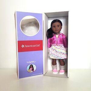 American Girl Truly Me #80 18" Doll Dark Skin Black Brown Hair Brown Eyes - BNIB